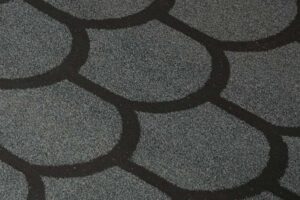 Битумная рулонная черепица Shinglas Бобровый хвост Серый